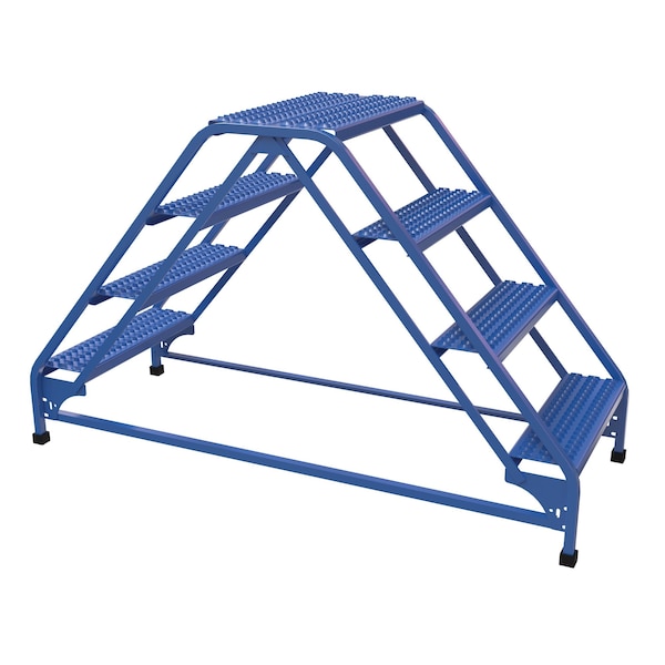 3.33 ft Grip Strut Steel Stepladder